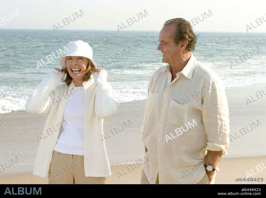 DIANE KEATON y JACK NICHOLSON en CUANDO MENOS TE LO ESPERAS, 2003 (SOMETHING'S GOTTA GIVE), dirigida por NANCY MEYERS. Copyright COLUMBIA PICTURES / MARSHAK, BOB.