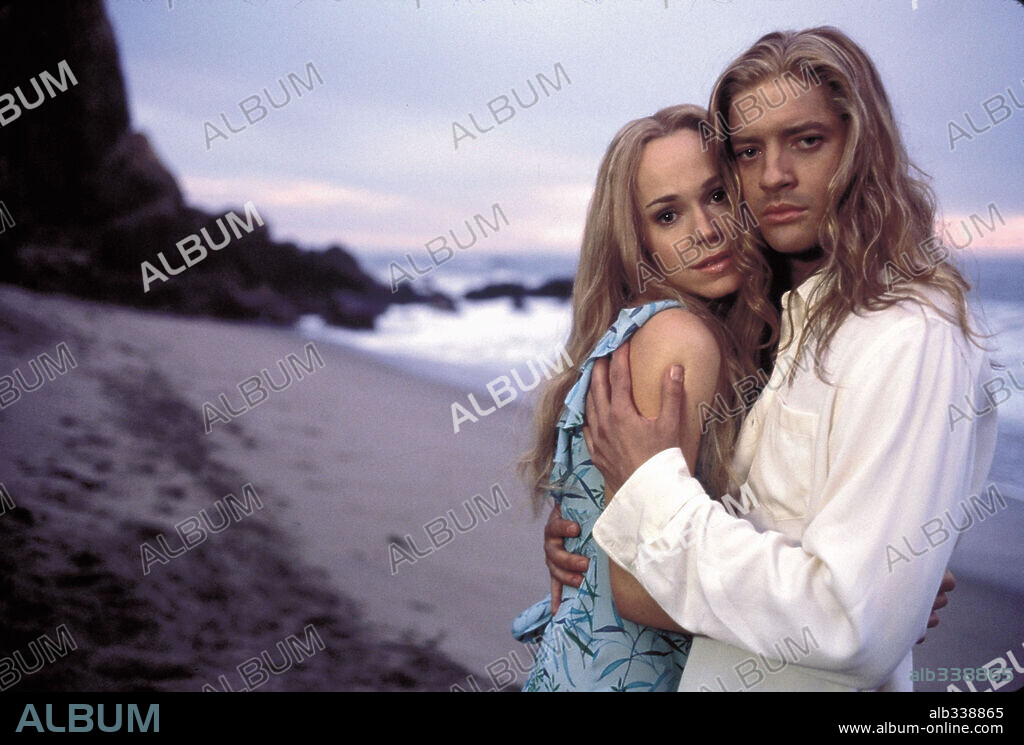 BRENDAN FRASER and FRANCES O'CONNOR in BEDAZZLED, 2000, directed by HAROLD RAMIS. Copyright 20TH CENTURY FOX / DUHAMEL, FRANÇOIS.