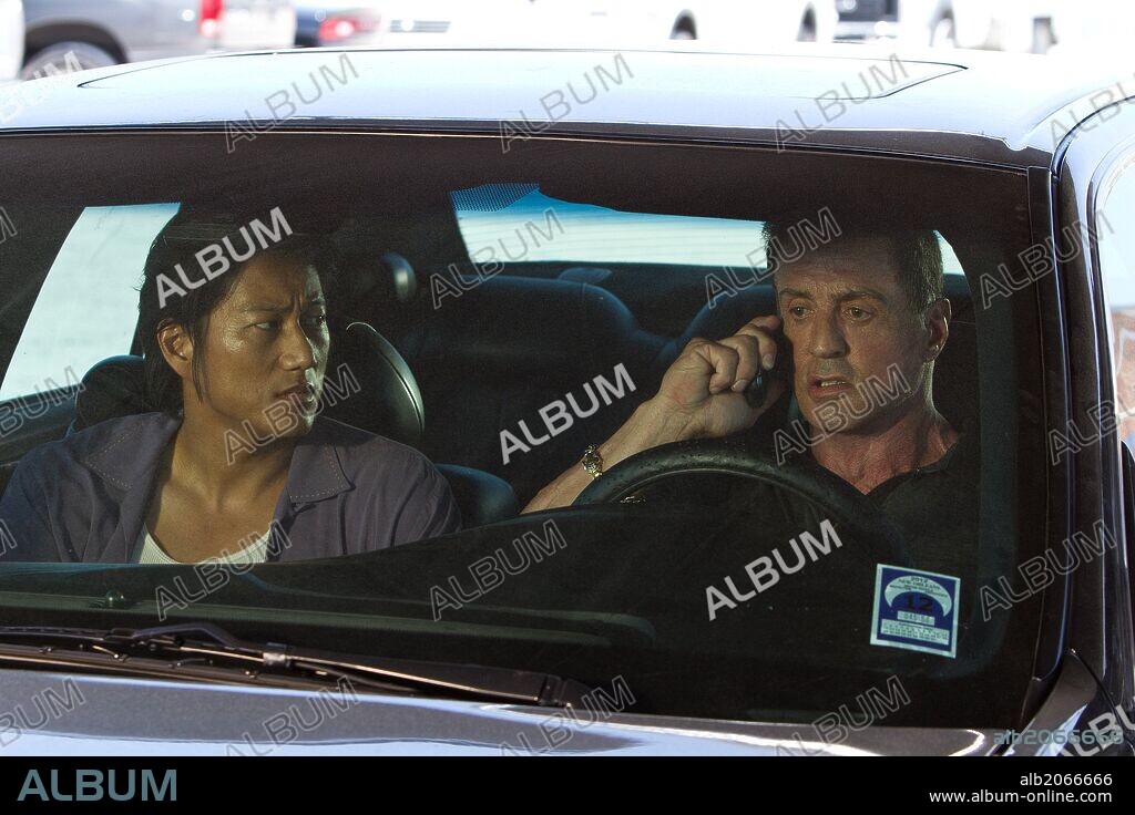 SUNG KANG and SYLVESTER STALLONE in BULLET TO THE HEAD, 2012, directed by WALTER HILL. Copyright AUTOMATIK ENTERTAINMENT.