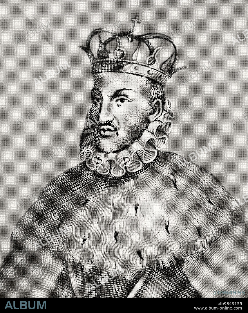 Dom Sebastian I, 1554 Ã¢â‚¬â€œ 1578. King of Portugal and the Algarves. From Hutchinson's History of the Nations, published 1915.