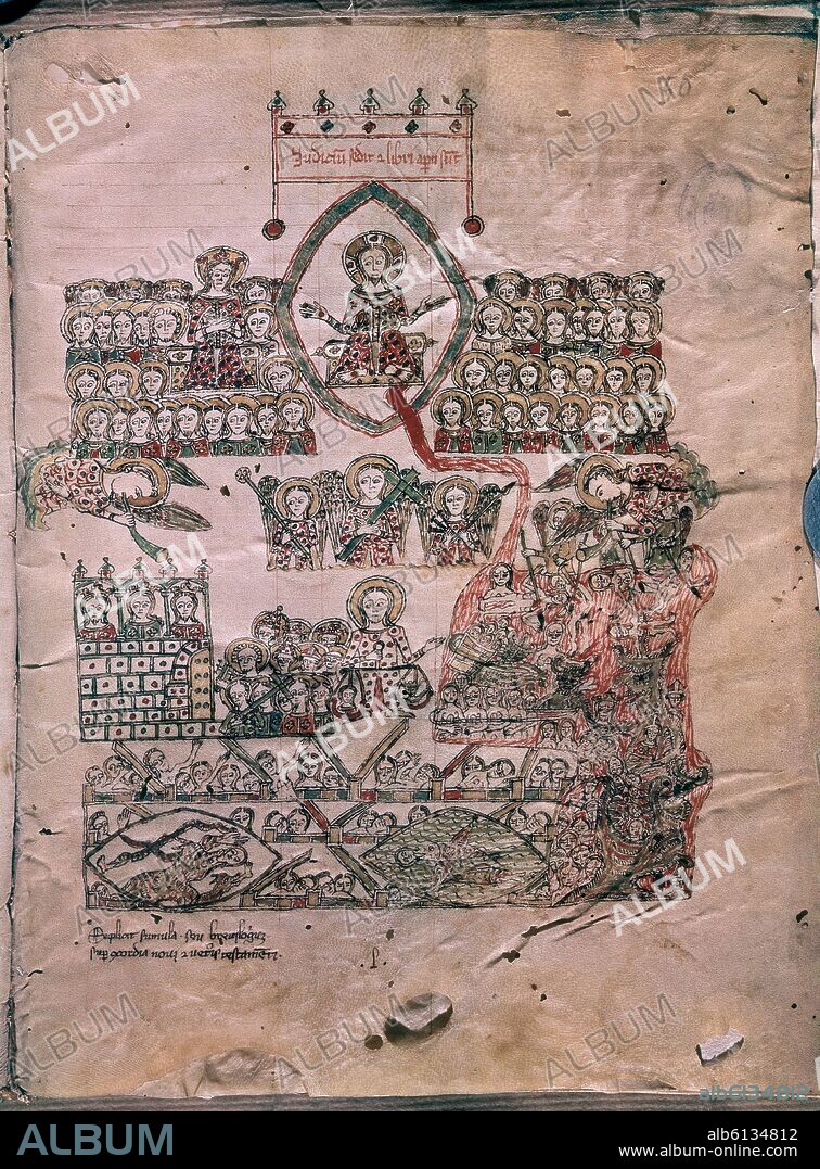 CONCORDANCIAS BIBLICAS - IGLESIA TRIUNFANTE - ESCUELA DE TOLEDO - SIGLO XII - SIG 6972 - F50.