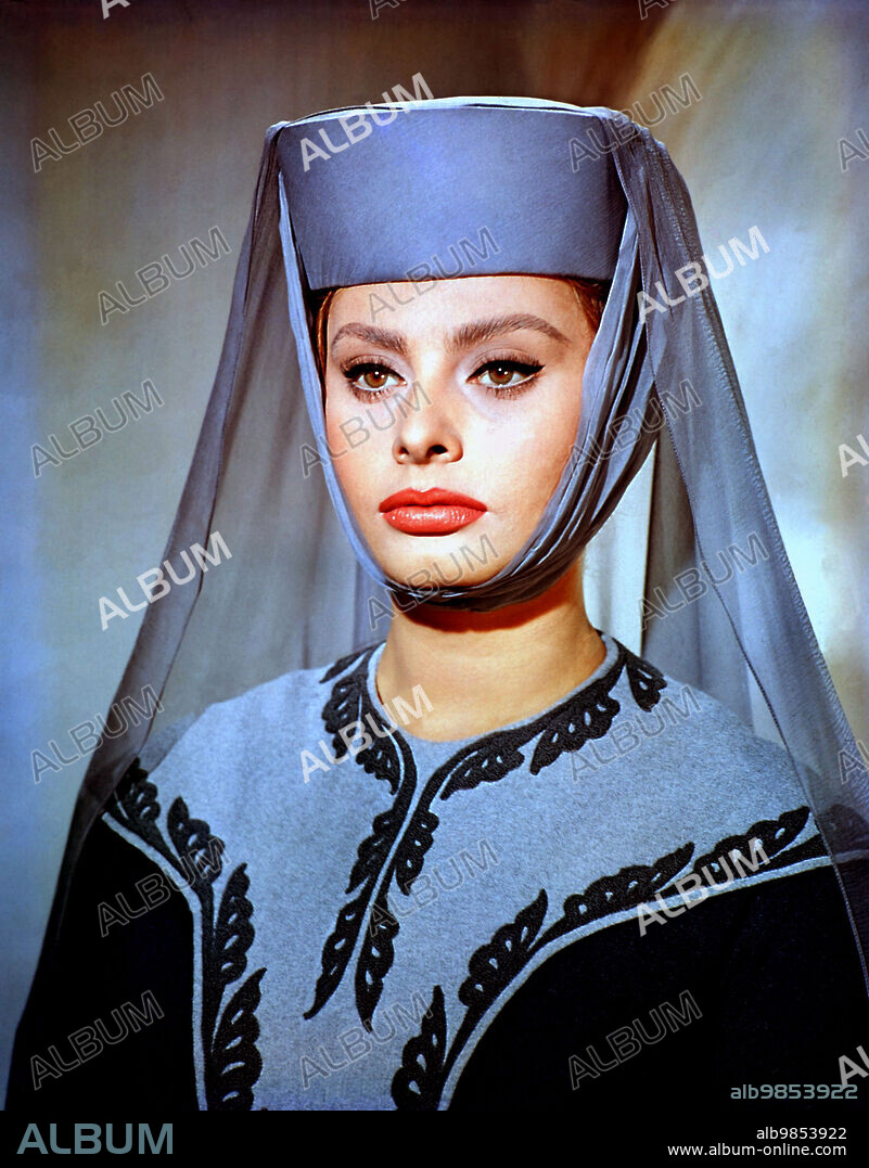 LOREN SOPHIA / LOREN SOFIA 1934/. SOPHIA LOREN en EL CID, 1961, dirigida por ANTHONY MANN. Copyright ALLIED ARTISTS.