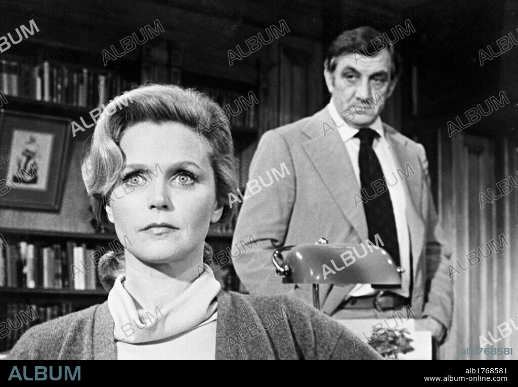 LEE REMICK and LINO VENTURA in THE MEDUSA TOUCH, 1978. Copyright WARNER BROTHERS.