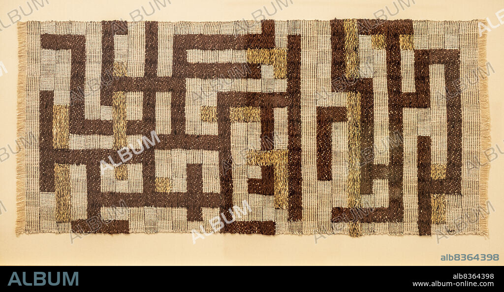 Untitled, Anni Albers, 1941, rayon, linen, cotton, wool, jute, Bauhaus.