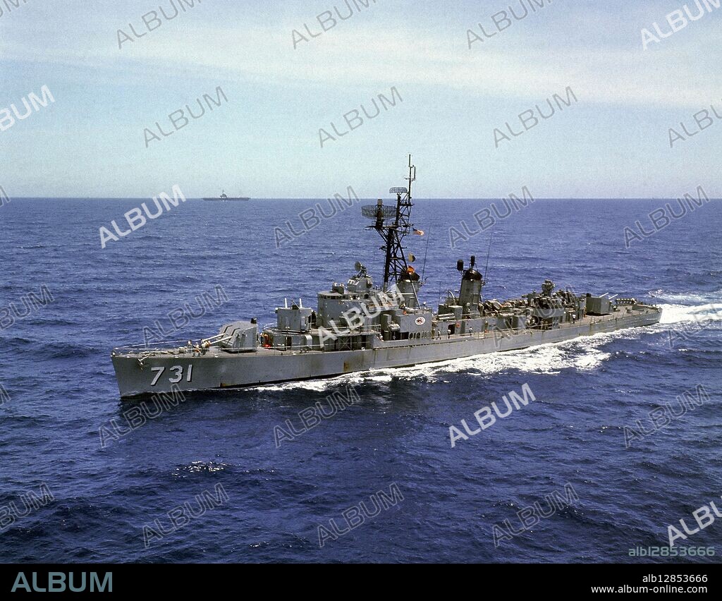 USS Maddox (DD-731) was attacked during the Gulf of Tonkin Incident. The August 1964 attack on the US Naval ship was by three North Vietnamese patrol torpedo boats.