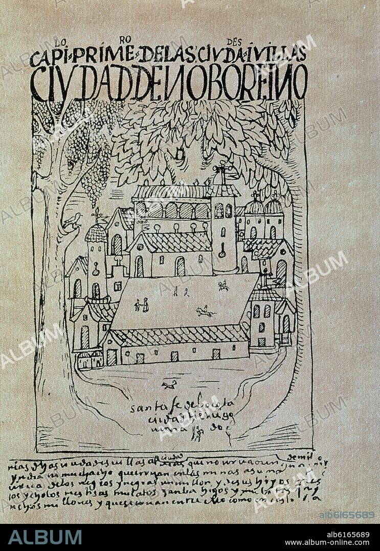 FELIPE GUAMAN POMA DE AYALA (1535-1617). NUEVA CRONICA Y BUEN GOBIERNO - 1613/1615 - MANUSCRITO INDIO - SANTA FE DE BOGOTA.
