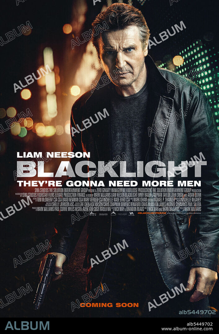 LIAM NEESON in BLACKLIGHT, 2022, directed by MARK WILLIAMS. Copyright Zero Gravity Management.