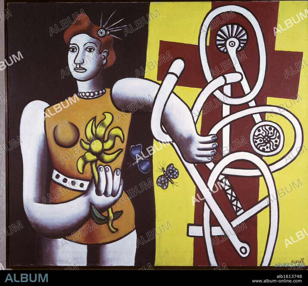 FERNAND LÉGER. Big Julie by Fernand Leger, 1945, 1881-1955.