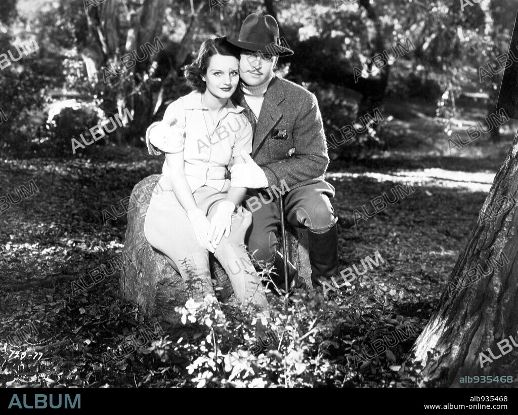 CHESTER MORRIS and ROCHELLE HUDSON in I'VE BEEN AROUND, 1934, directed by PHILIP CAHN. Copyright UNIVERSAL PICTURES.