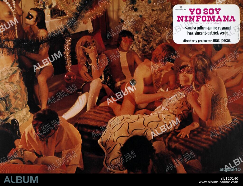 Poster de YO SOY NINFOMANA, 1971 (JE SUIS UNE NYMPHOMANE). Copyright LES FILMS DU GRIFFON.