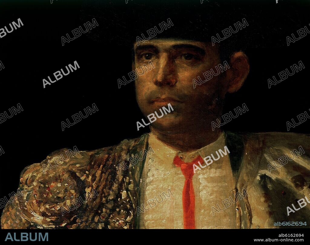 JULIO ROMERO DE TORRES. EL TORERO GUERRA-DET BUSTO.