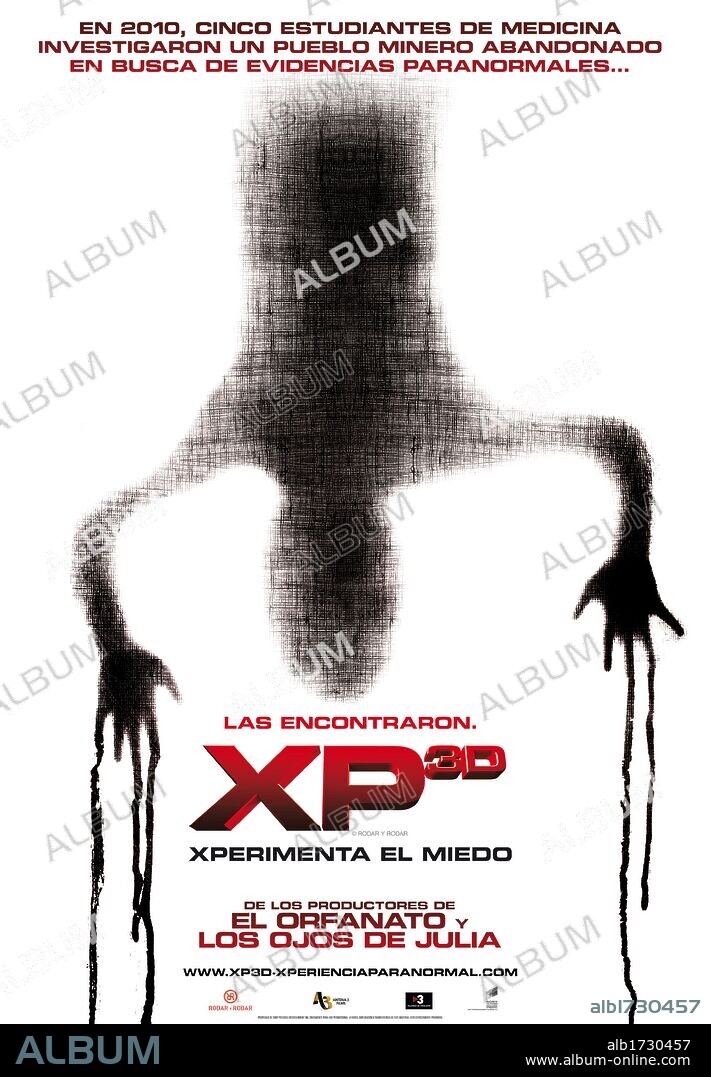 Poster of PARANORMAL XPERIENCE 3D, 2011 (XP3D), directed by SERGI VIZCAINO. Copyright CHROMOSOME 22 FILMS.