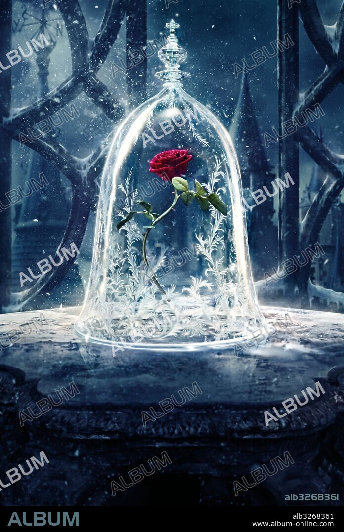 Affiche de BEAUTY AND THE BEAST, 2017, réalisé par BILL CONDON. Copyright MANDEVILLES FILMS/WALT DISNEY PICTURES.