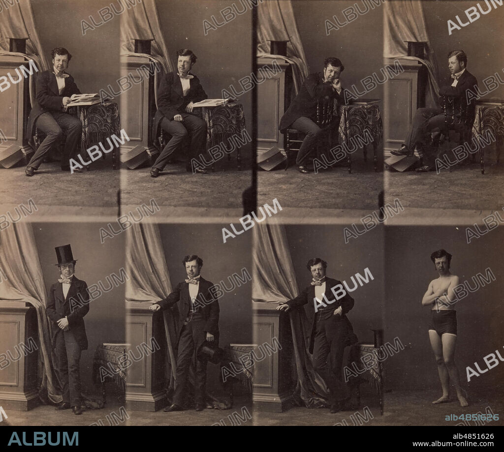 ANDRé-ADOLPHE-EUGèNE DISDéRI. Prince Lobkowitz, 1858.