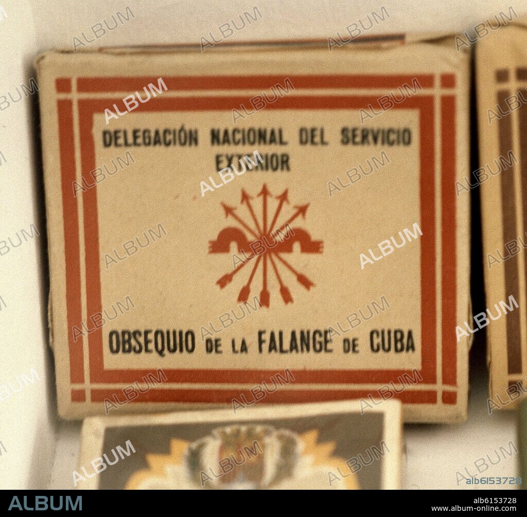 TABACO QUE MANDO FALANGE DE CUBA.