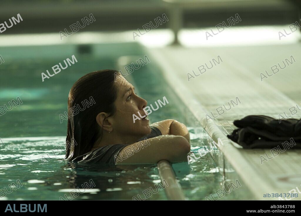 JENNIFER ANISTON in CAKE, 2014, directed by DANIEL BARNZ. Copyright ECHO FILMS/CINELOU FILMS.