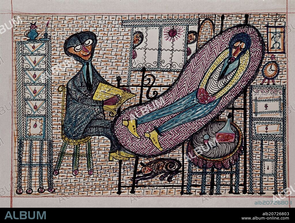 LORENZO APARICIO (1900-1989) BOLICHE. EL MORIBUNDO Y SU TESTAMENTO.