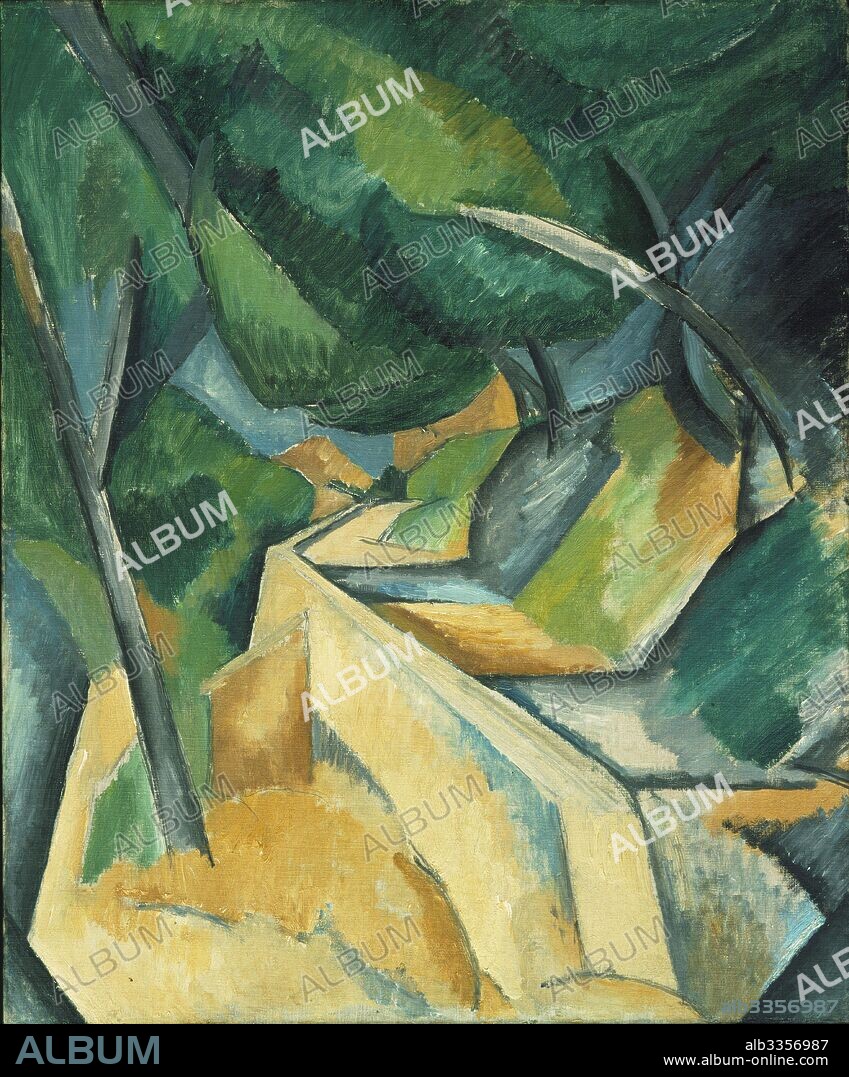 GEORGES BRAQUE. Road near L'Estaque.