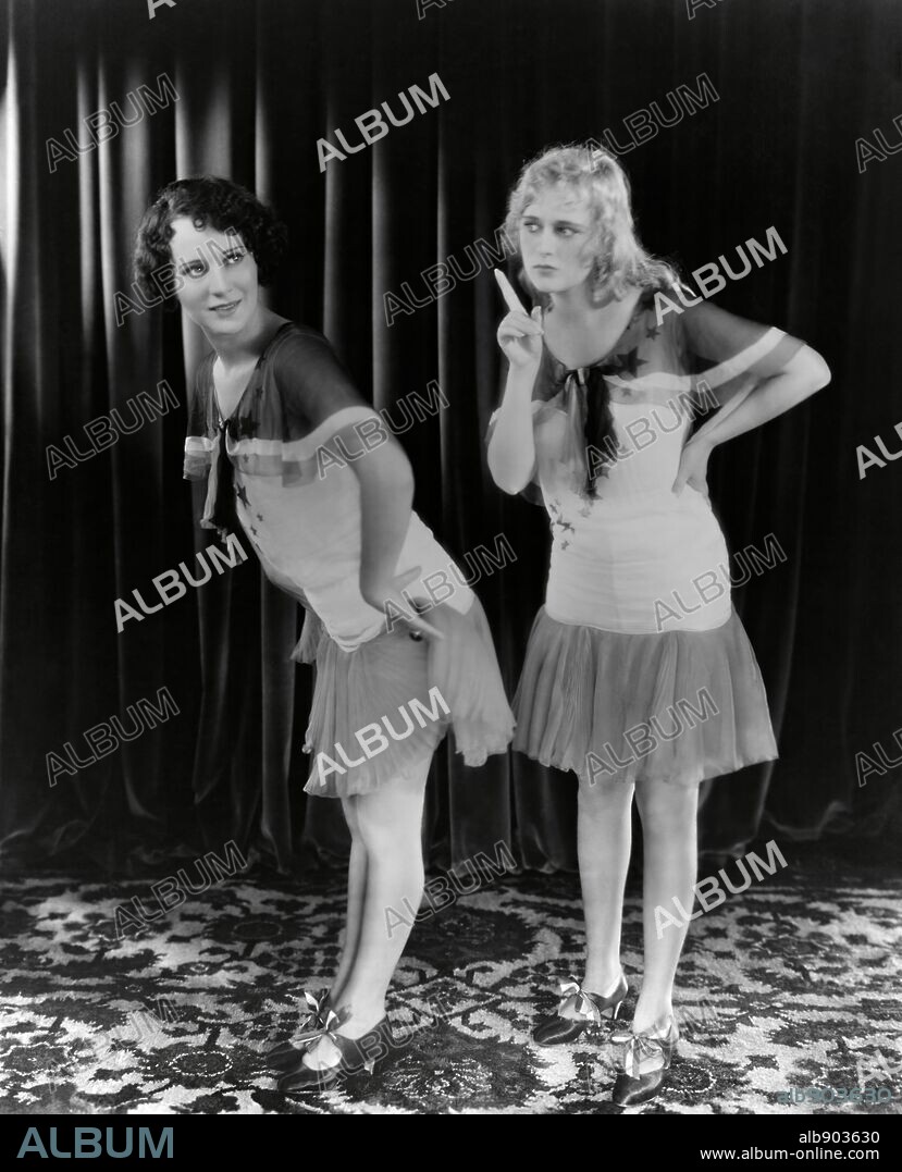 DOLORES COSTELLO and HELENE COSTELLO in THE SHOW OF SHOWS, 1929, directed by JOHN G. ADOLFI. Copyright WARNER BROTHERS.