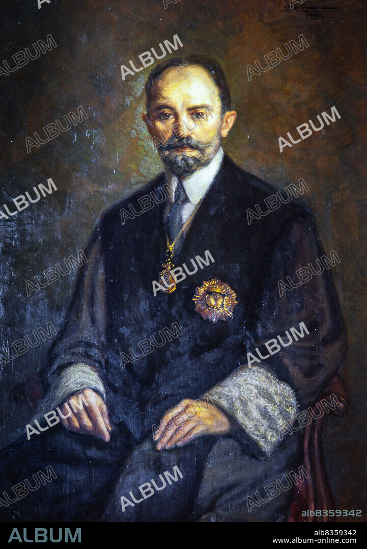 Luis Garcia Oliver / 'Retrato de Juan Moles Ormella', 1937. Ilustre Colegio de la Abogacía de Barcelona.