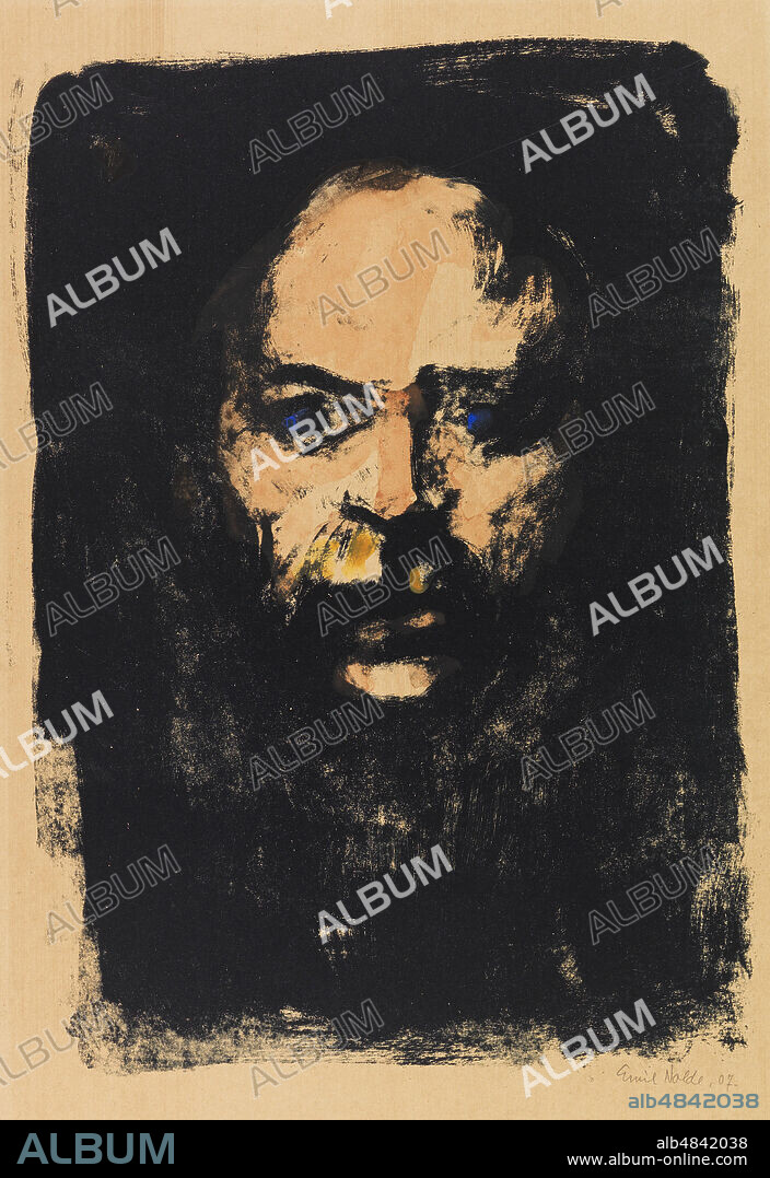 EMIL NOLDE. Self-Portrait.
