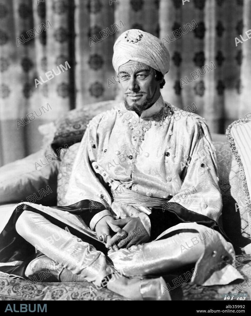 REX HARRISON in KING RICHARD AND THE CRUSADERS, 1954, directed by DAVID BUTLER. Copyright WARNER BROTHERS.