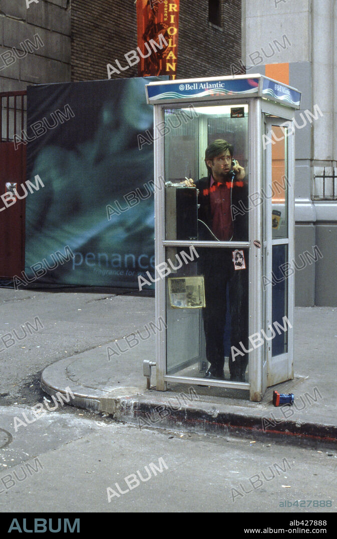 COLIN FARRELL en ÚLTIMA LLAMADA, 2002 (PHONE BOOTH), dirigida por JOEL SCHUMACHER. Copyright FOX 2000 PICTURES / LOSS, CHRISTINE.