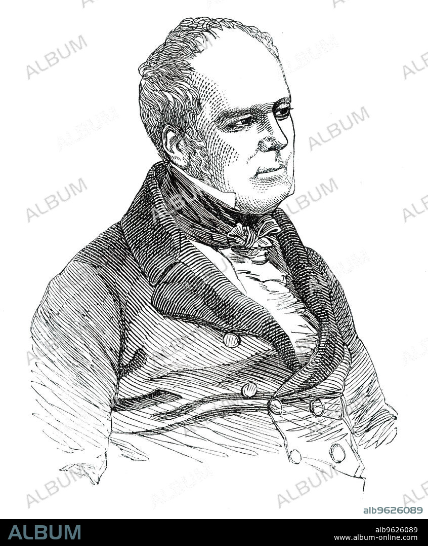 The Right Hon. Andrew Rutherfurd, M.P. (for the Leith District), Lord Advocate of Scotland, 1850. 'The then condition of the gaols would now scarce gain belief. There was no classification; no separation of the convicted from those waiting trial; no attention to cleanliness, morality, or health; the prisons were damp, dark, filthy, crowded; certain moral destruction to all who were sent, even for a brief period, within their walls; and, in short, an abomination and disgrace to any civilised country. Mr. Rutherfurd...brought in and carried an Act effecting an entire reform in the supervision, management, and discipline of the prisons...Mr. Rutherfurd has also devoted no small attention to the condition of pauper lunatics in Scotland, who are now left wholly unprovided and uncared for, and last year brought in a bill for the establishment of proper asylums for their protection and treatment'. From "Illustrated London News", 1850.
