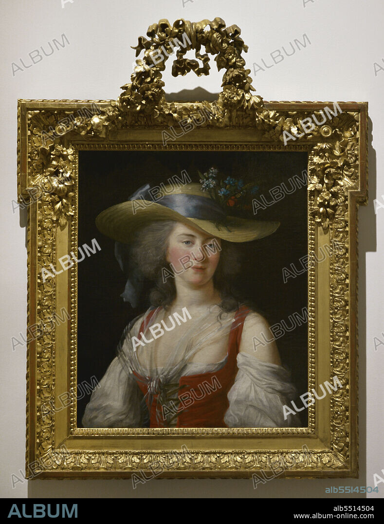 Elisabeth Louise Vigée Le Brun (1755-1842). French portrait painter. Portrait of Anne Catherine Le Preudhomme de Châtenoy, Countess of Verdun, 1782. Oil on canvas. National Museum of Ancient Art (MNAA). Lisbon. Portugal.
