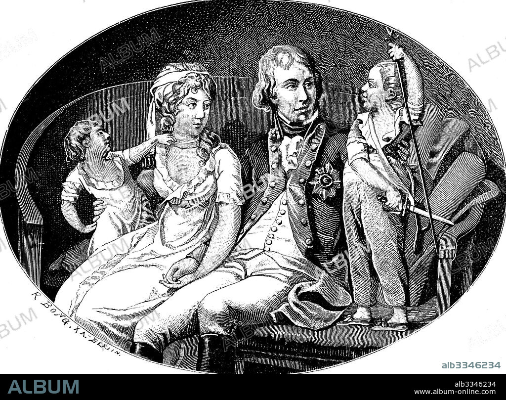 EBERHARD SIEGFRIED HENNE. The Family of King Frederick William III of Prussia.