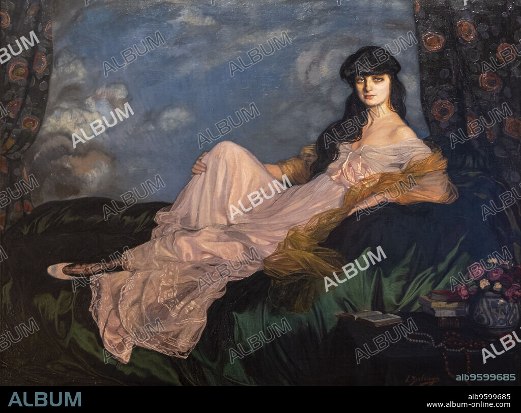 Ignacio Zuloaga, Portrait of Countess Mathieu de Noailles, Museo de Bellas Artes, Bilbao, Spain.