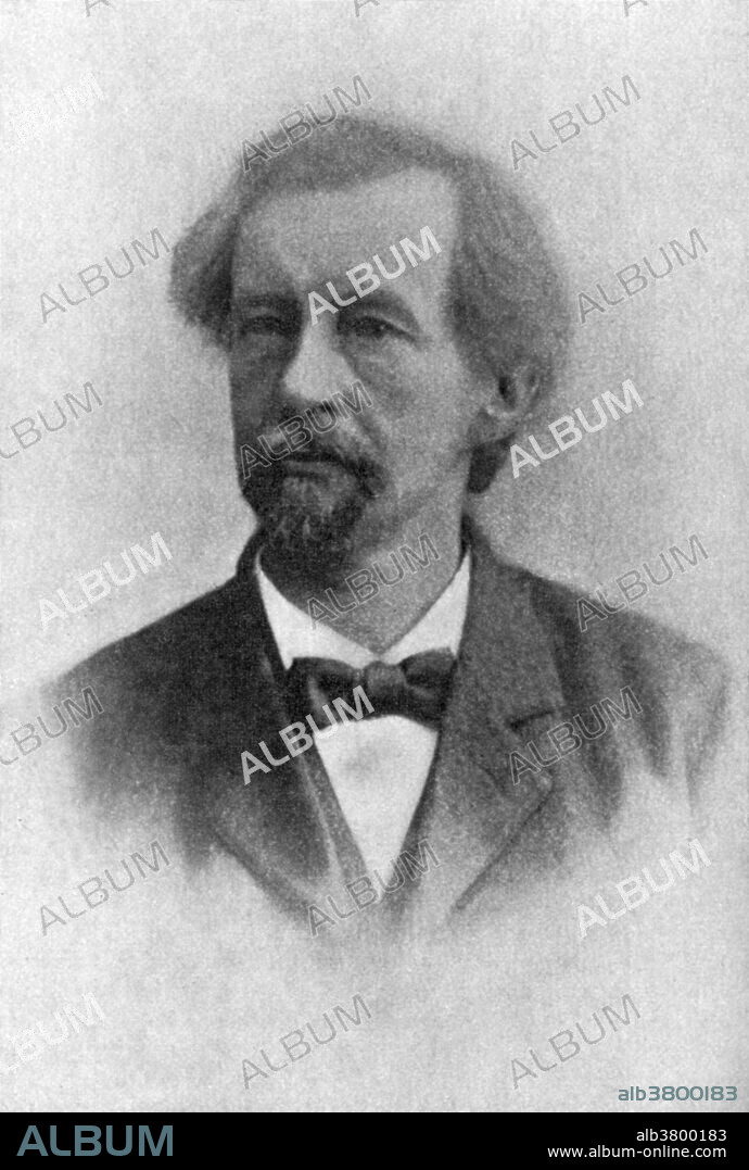 Hugo Marie de Vries (1848-1935) was a Dutch botanist and one of the first geneticists. In 1886 he discovered new forms of the evening primrose (Oenothera lamarckiana) growing wild in a meadow. Taking seeds from these, he found that they produced many new varieties in his experimental gardens; he introduced the term mutations for these suddenly appearing variations. In 1889, De Vries published his book Intracellular Pangenesis. He postulated that different characters have different hereditary carriers and that inheritance of specific traits in organisms comes in particles. He called these units pangenes (20 years later shortened to genes by Wilhelm Johannsen). In his two-volume publication The Mutation Theory (1900-1903) he postulated that evolution, especially the origin of species, might occur more frequently with such large-scale changes than via Darwinian gradualism, basically suggesting a form of saltationism. De Vries's theory was one of the chief contenders for the explanation of how evolution worked. He continued his studies with new forms until his death in 1935.