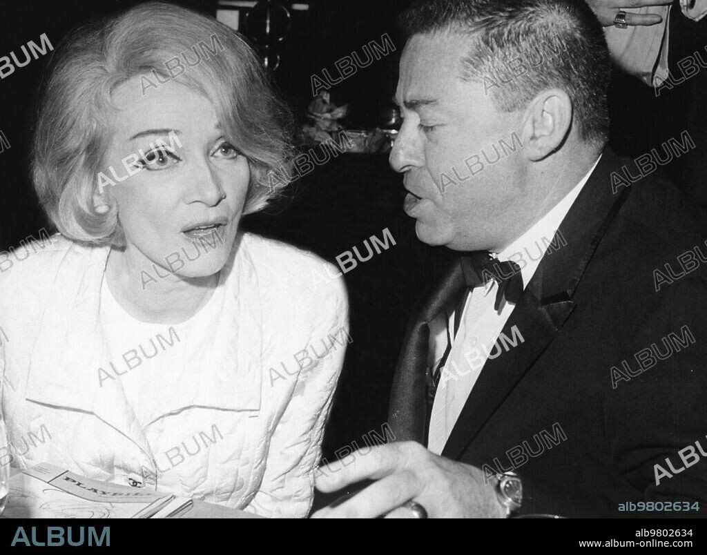Marlene dietrich, alexander cohen, 1967.