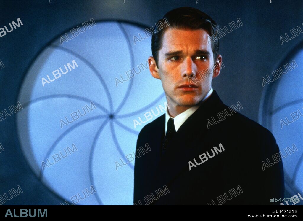 ETHAN HAWKE in GATTACA, 1997, directed by ANDREW NICCOL. Copyright COLUMBIA TRI STAR.