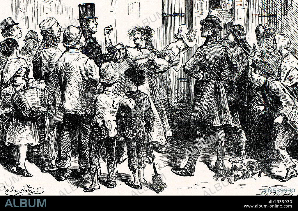 Charles Dickens, Sketches by Boz, THE PRISONERS VAN.
