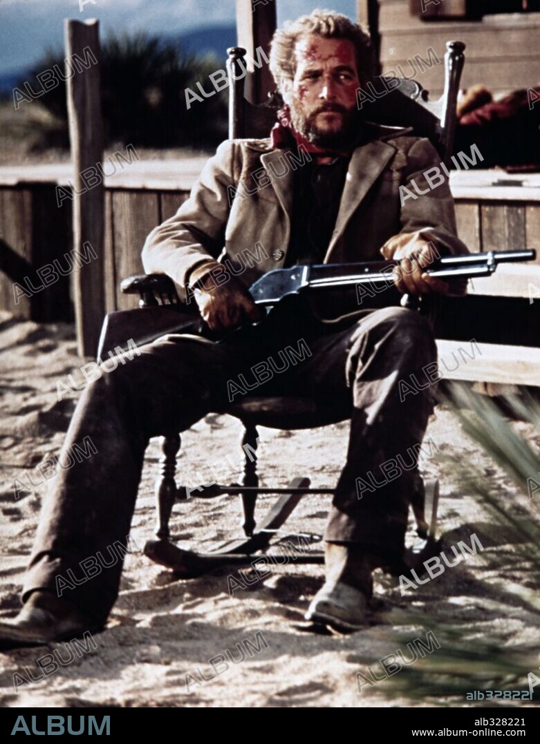 PAUL NEWMAN in THE LIFE AND TIMES OF JUDGE ROY BEAN, 1972, directed by JOHN HUSTON. Copyright NATIONAL GENERAL PICTURES.