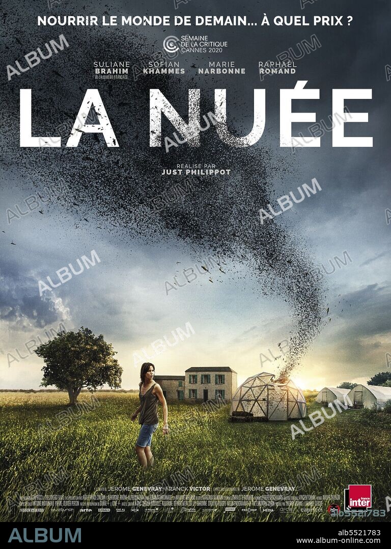 Poster of THE SWARM, 2020 (LA NUEE), directed by JUST PHILIPPOT. Copyright arte France Cinéma / Capricci Films.