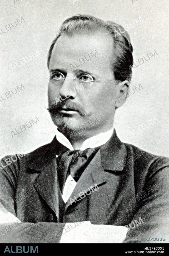 Karl Gustaf Patrik de Laval (May 9, 1845 - February 2, 1913) was a Swedish engineer and inventor who made important contributions to the design of steam turbines and dairy machinery. He enrolled at the Institute of Technology in Stockholm in 1863, receiving a degree in mechanical engineering in 1866. In 1882 he introduced his concept of an impulse steam turbine and in 1887 built a small steam turbine to demonstrate that such devices could be constructed on that scale. In 1890 he developed a nozzle to increase the steam jet to supersonic speed, working off the kinetic energy of the steam, rather than its pressure. The nozzle, now known as a de Laval nozzle, is used in modern rocket engine nozzles. De Laval turbines can run at up to 30,000 rpm. De Laval also made important contributions to the dairy industry, including the first centrifugal milk-cream separator and early milking machines, the first of which he patented in 1894. It was not until after his death, however, that the company he founded marketed the first commercially practical milking machine, in 1918. He was a member of the Royal Swedish Academy of Sciences from 1886. He also held the national office, being elected to Swedish parliament, from 1888-1890 and later became a member of senate. He died in 1913 at the age of 67.
