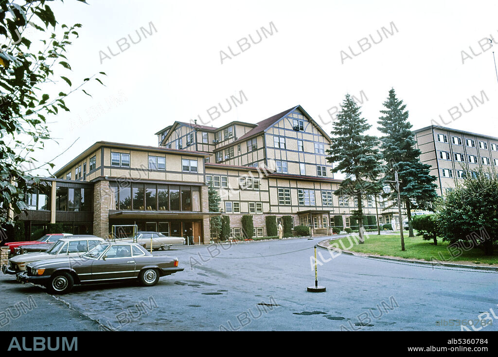 Grossinger's Hotel and Resort, Liberty, New York, USA, John Margolies Roadside America Photograph Archive, 1976.