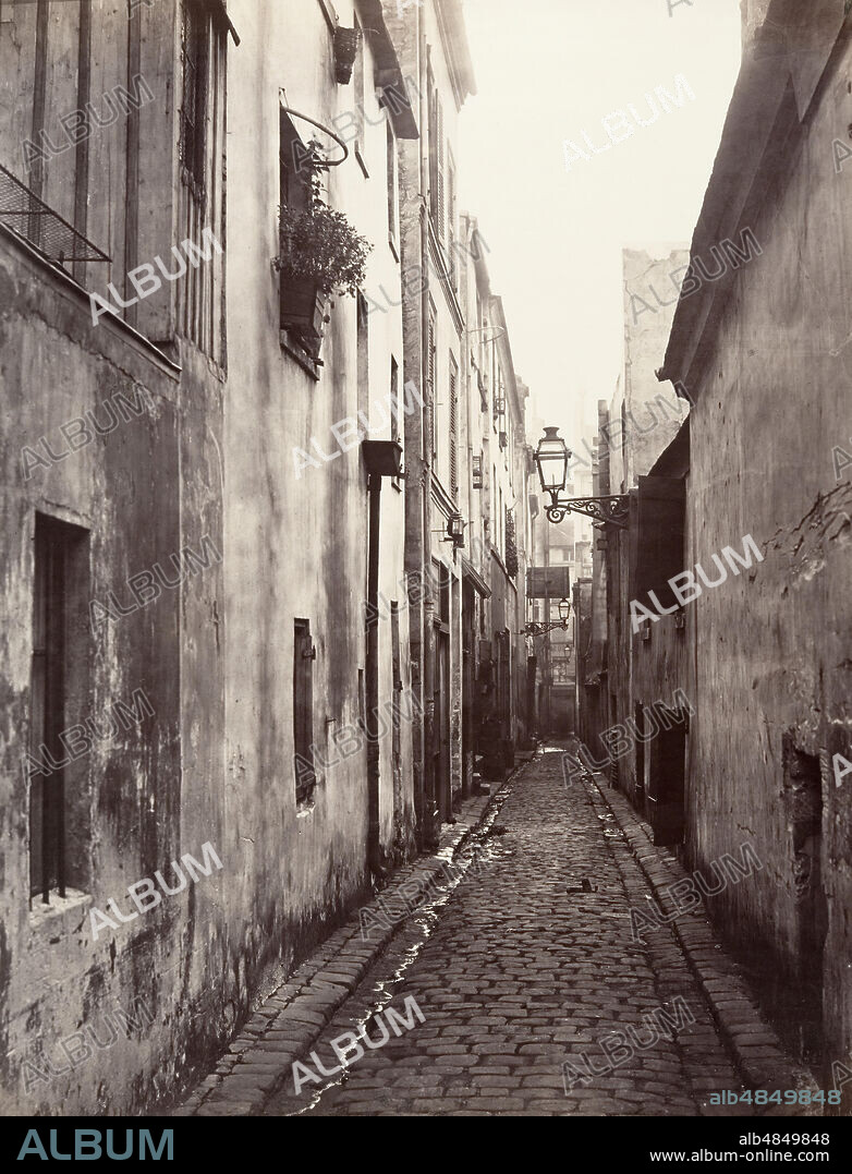 CHARLES MARVILLE. Impasse Briare (de la Cité Coquenard), 1860s.