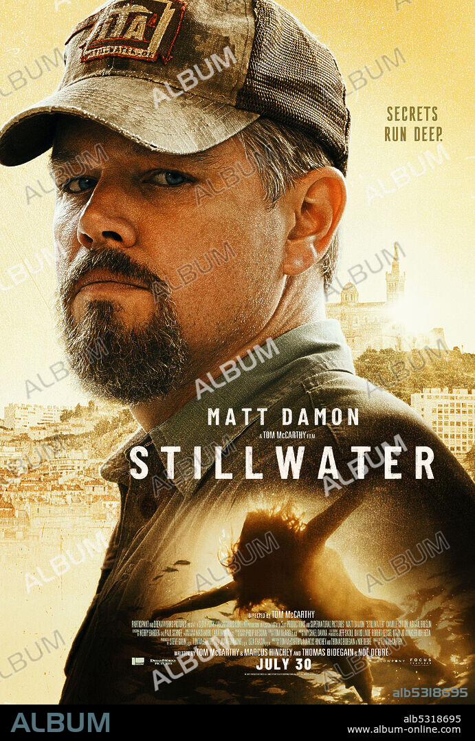 MATT DAMON en CUESTIÓN DE SANGRE, 2021 (STILLWATER), dirigida por TOM MCCARTHY. Copyright DREAMWORKS PICTURES.
