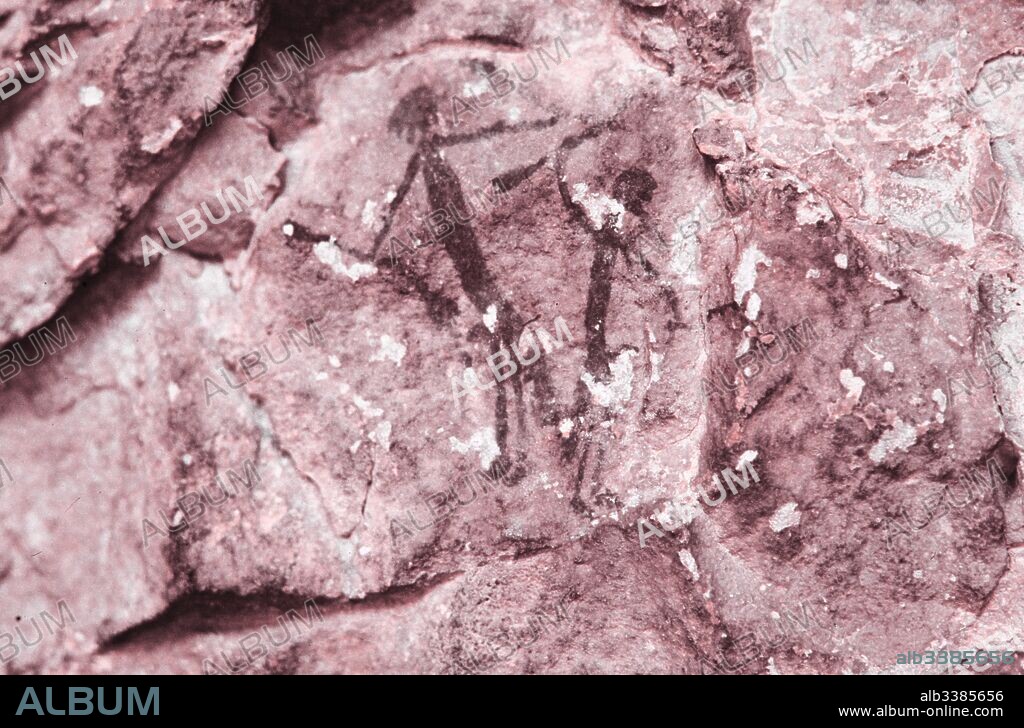 Cueva Remigia. Pinturas rupestre. Provincia de Castellón.