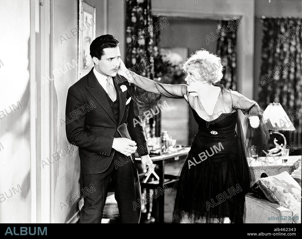 DON ALVARADO and PHYLLIS HAVER in THE BATTLE OF THE SEXES, 1928, directed by D. W. GRIFFITH. Copyright UNITED ARTISTS.
