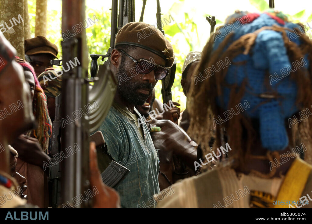 IDRIS ELBA in BEASTS OF NO NATION, 2015, directed by CARY JOJI FUKUNAGA. Copyright RED CROWN PRODUCTIONS.