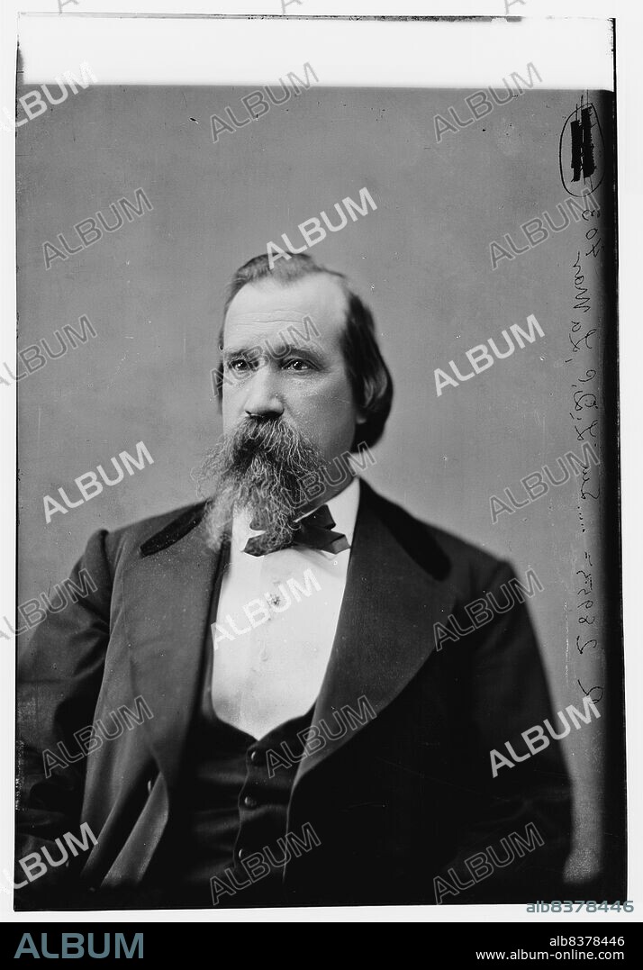 Hon. Lucius Quintus Cincinnatus Lamar of Mississippi, between 1870 and 1880. Colonel of 18th Miss. Inf. C.S.A. Sect'y of Interior in Cleveland's Cabinet, Supreme Court Judge.