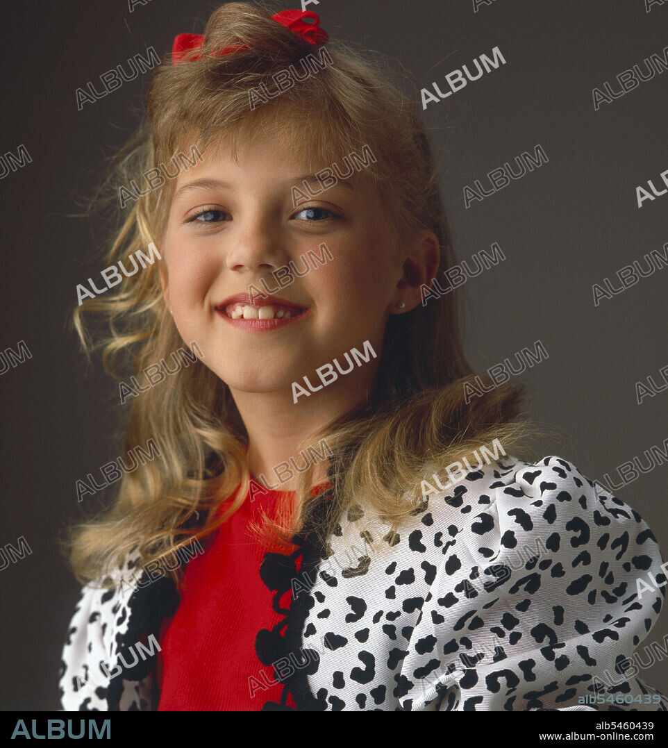 JODIE SWEETIN in FULL HOUSE, 1987, directed by JEFF FRANKLIN. Copyright LORIMAR PRODUCTIONS.