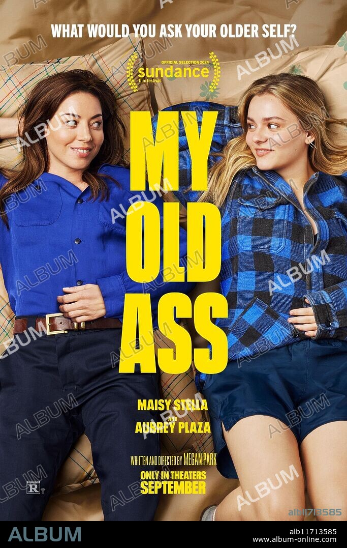 Poster de MI YO ADULTA, 2024 (MY OLD ASS), dirigida por MEGAN PARK. Copyright Indian Paintbrush / LuckyChap Entertainment / Scythia Films.