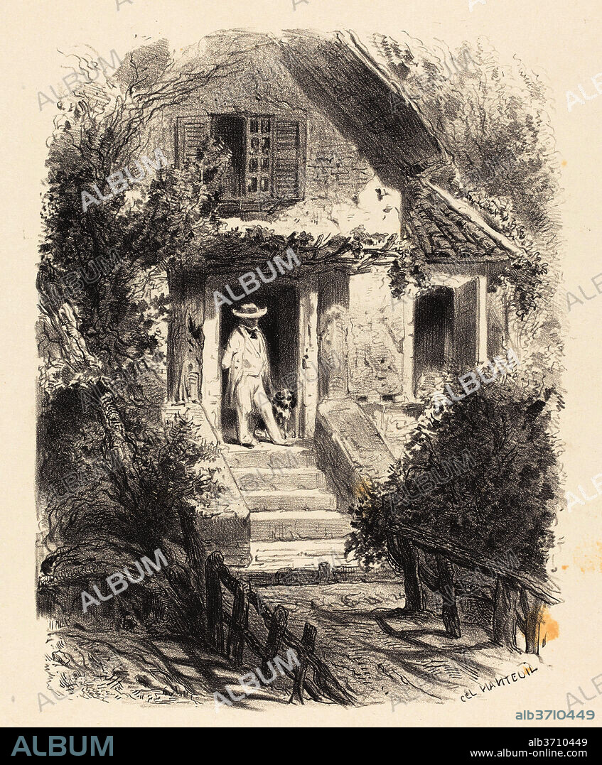 CéLESTIN NANTEUIL. Music Title. Medium: lithograph.