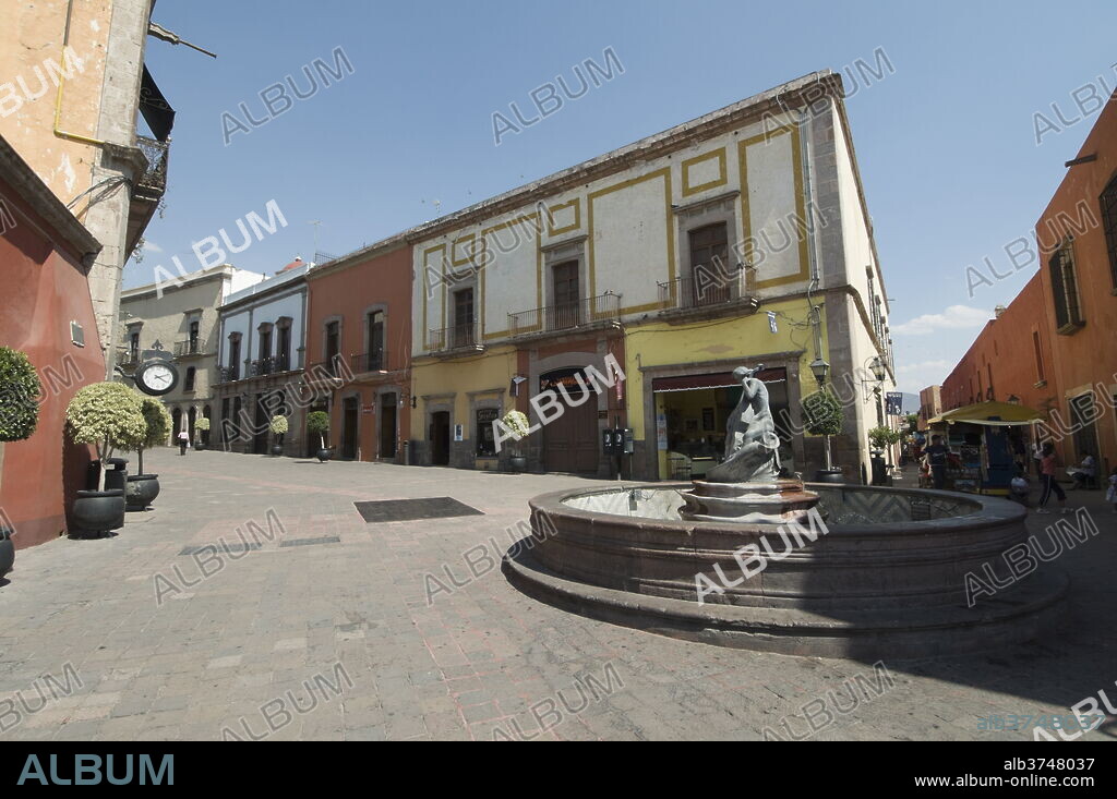 Santiago de Queretaro (Queretaro), a UNESCO World Heritage Site, Queretaro State, Mexico, North America.