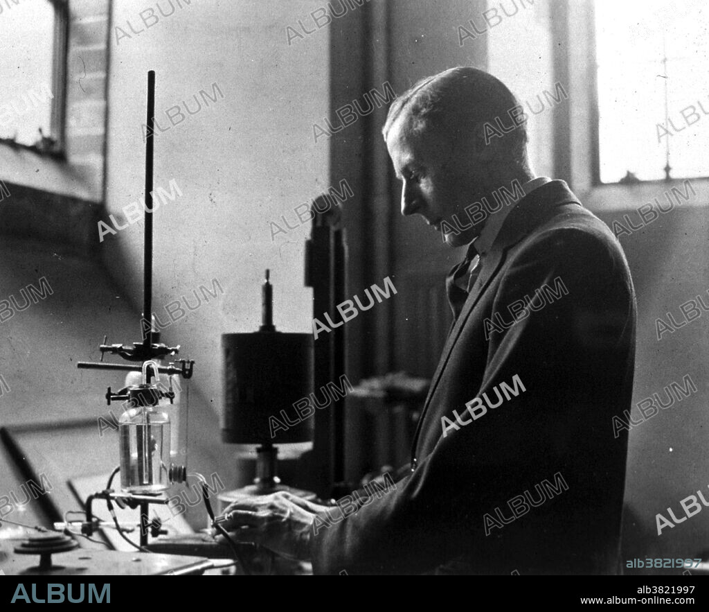 Edgar Douglas Adrian, 1st Baron Adrian (1889-1977) was an English electrophysiologist and recipient of the 1932 Nobel Prize for Physiology, won jointly with Sir Charles Sherrington for work on the function of neurons. An accidental discovery by Adrian in 1928 proved the presence of electricity within nerve cells. A key result, published in 1928, stated that the excitation of the skin under constant stimulus is at first strong but decreases over time. The sensory impulses passing along the nerves from the point of contact are constant in strength, yet are reduced in frequency over time, and the sensation in the brain diminishes as a result. Extending these results to the study of pain causes by the stimulus of the nervous system, he made discoveries about the reception of such signals in the brain and spatial distribution of the sensory areas of the cerebral cortex in different animals. These conclusions lead to the idea of a sensory map, called the homunculus, in the somatosensory system.